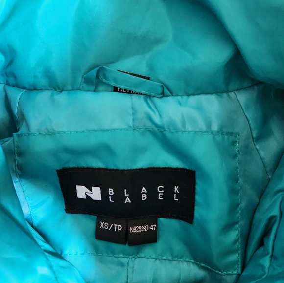 Nygard Black Label turquoise spring rain jacket in xs - Picture 4 of 8